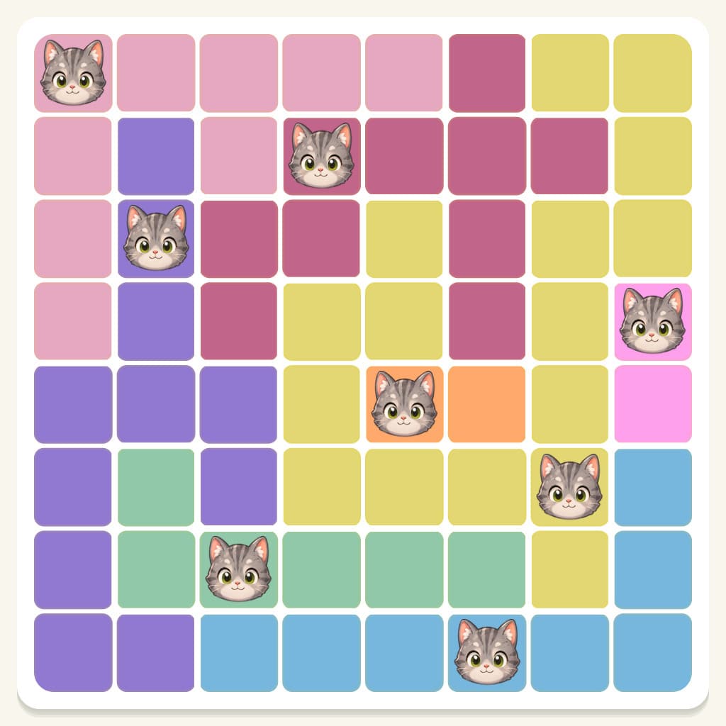 Meowdoku Level 542 Screenshot