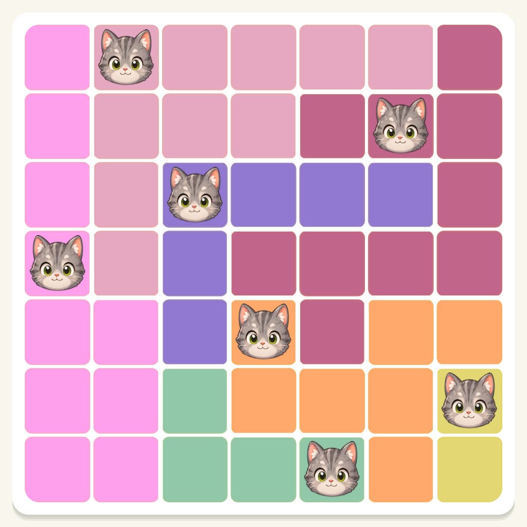 Meowdoku Level 616 Screenshot