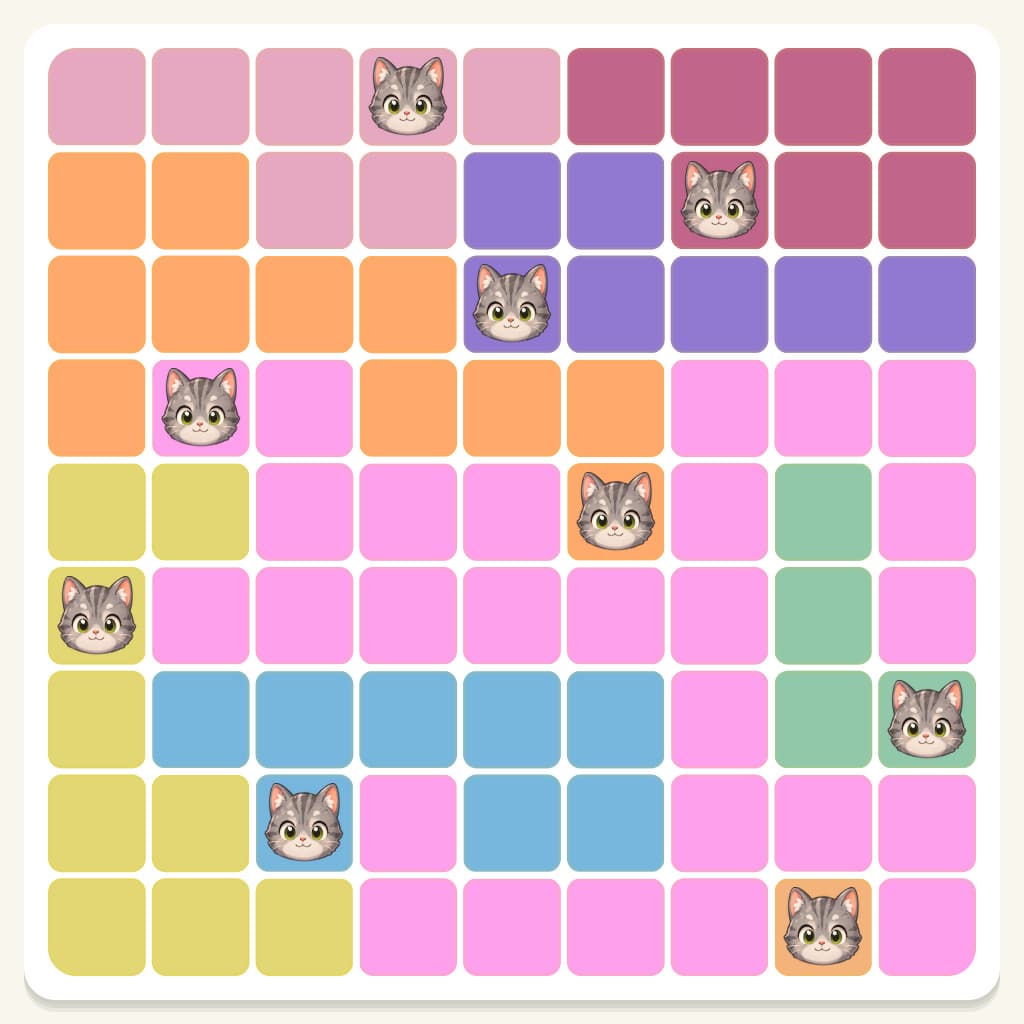 Meowdoku Level 938 Answer, Cheat & Solution