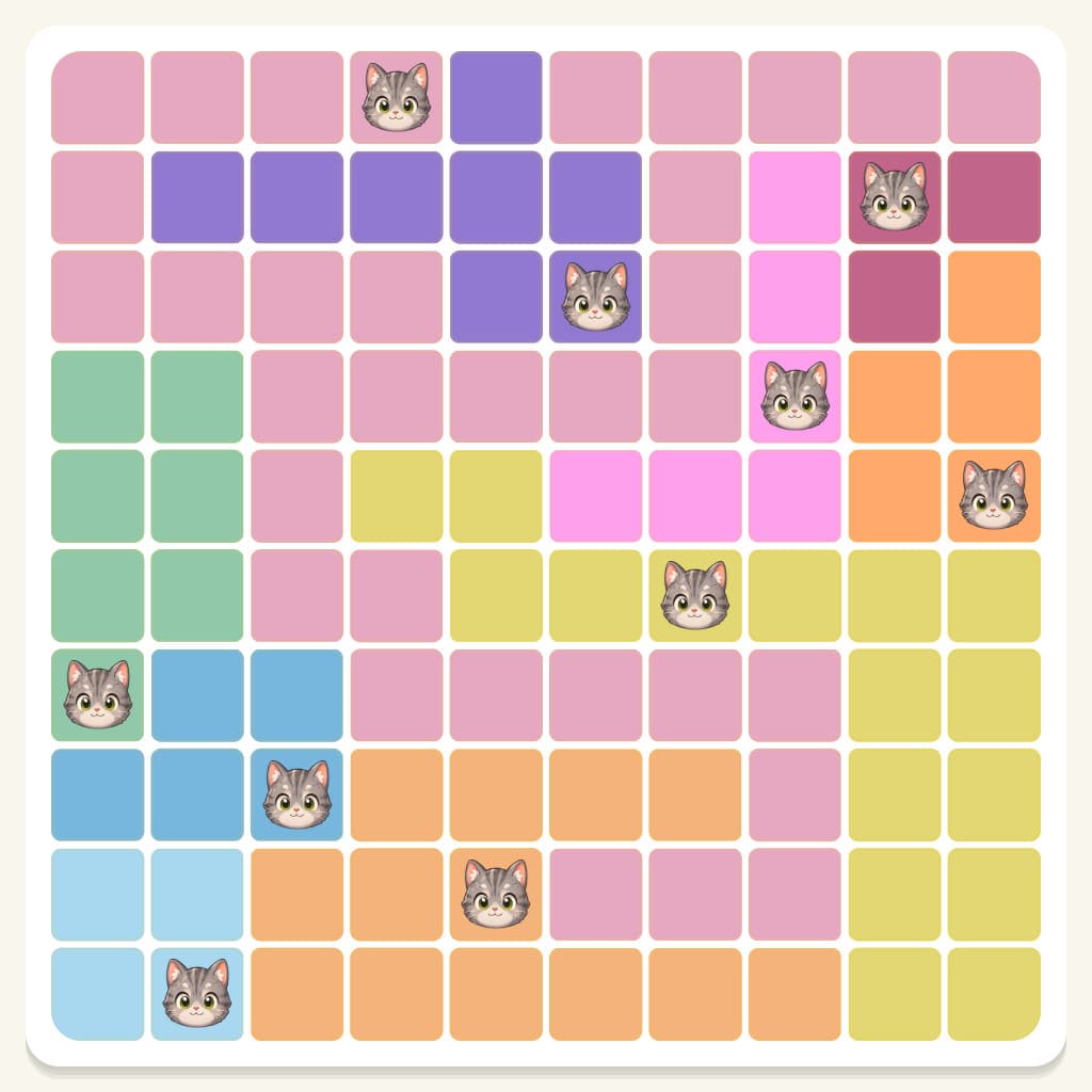 Meowdoku Level 730 Answer, Cheat & Solution