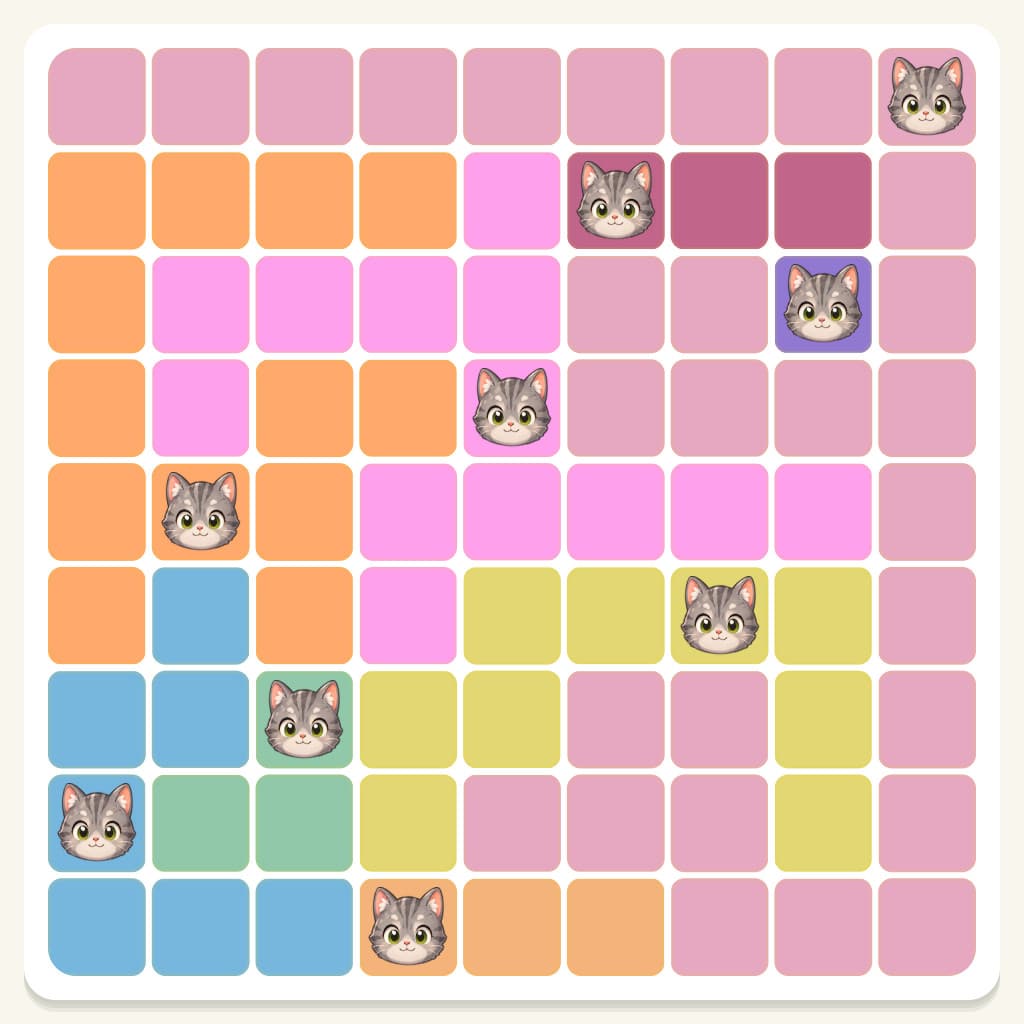 Meowdoku Level 814 Answer, Cheat & Solution