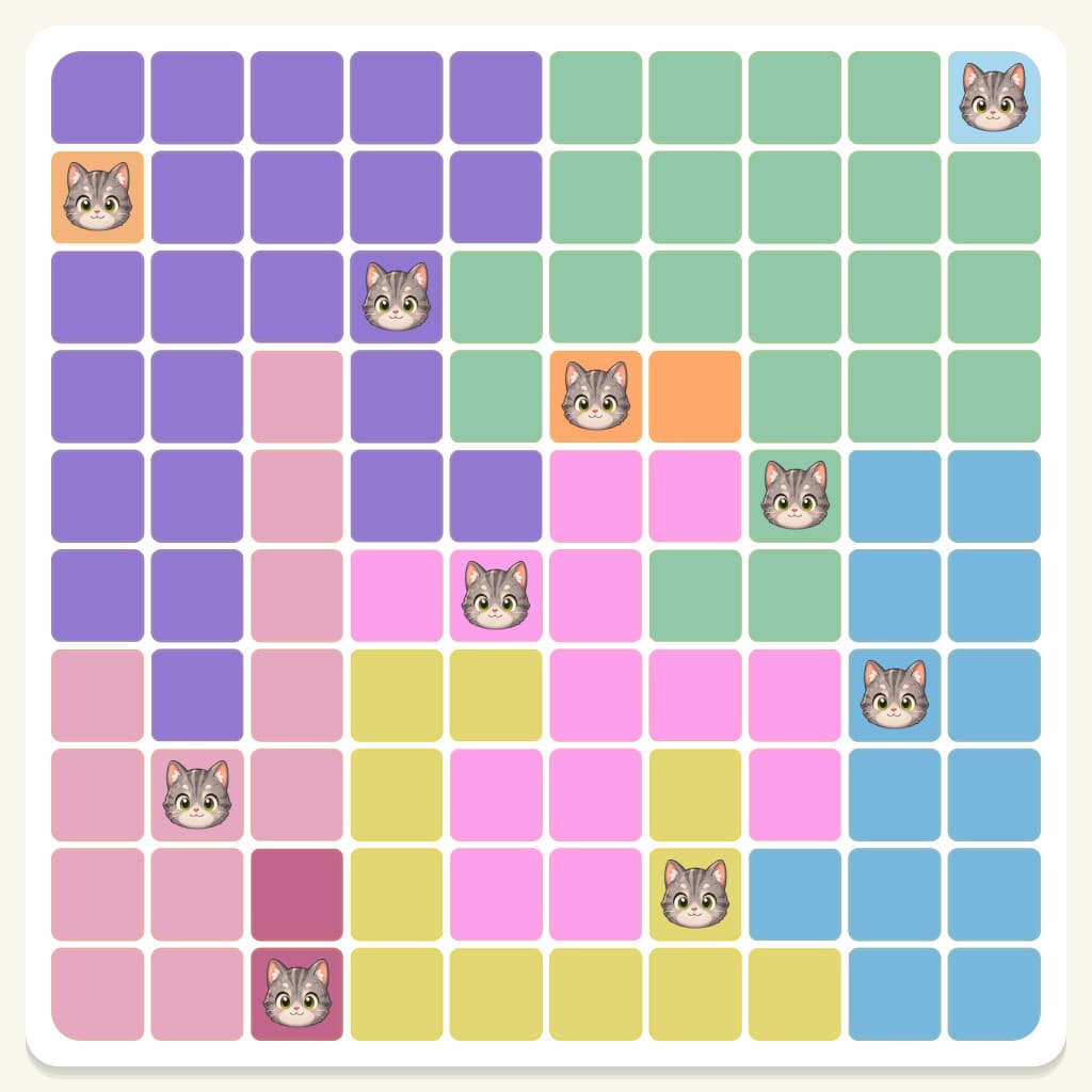 Meowdoku Level 575 Answer, Cheat & Solution