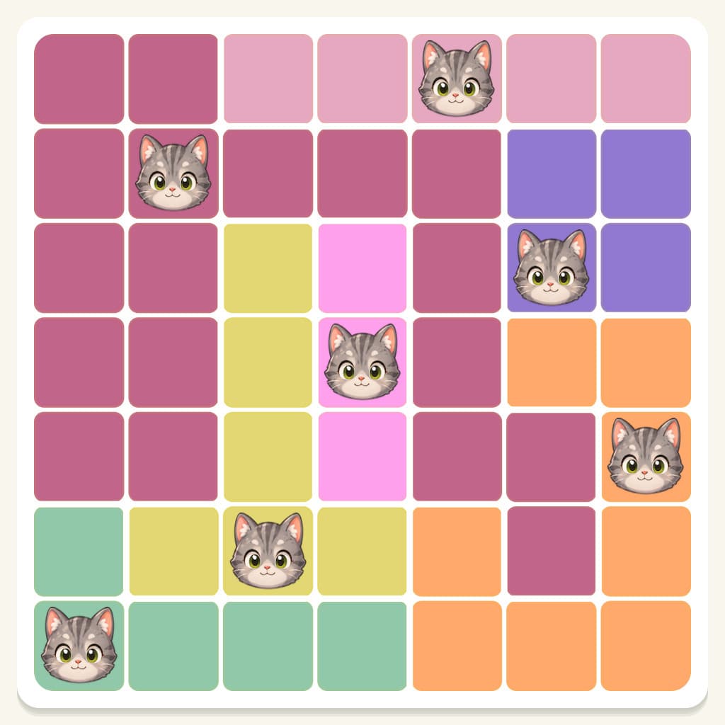 Meowdoku Level 881 Answer, Cheat & Solution