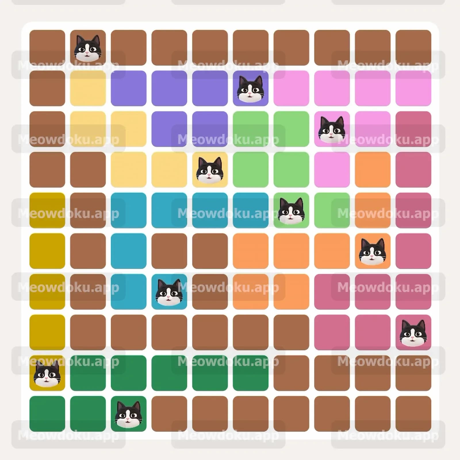 Meowdoku Level 275 Screenshot