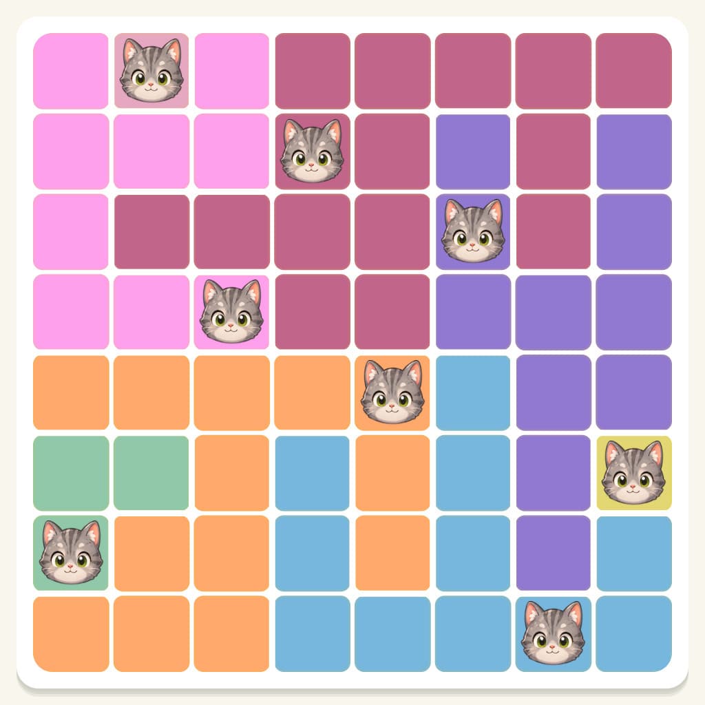 Meowdoku Level 68 Screenshot