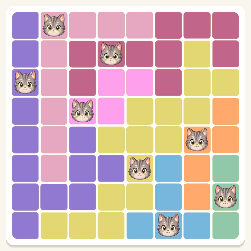 Meowdoku Level 939 Answer, Cheat & Solution