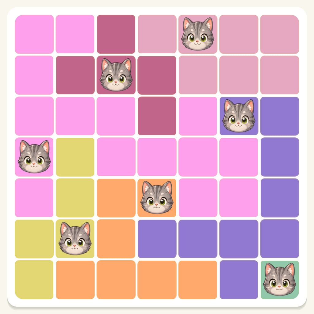 Meowdoku Level 393 Screenshot