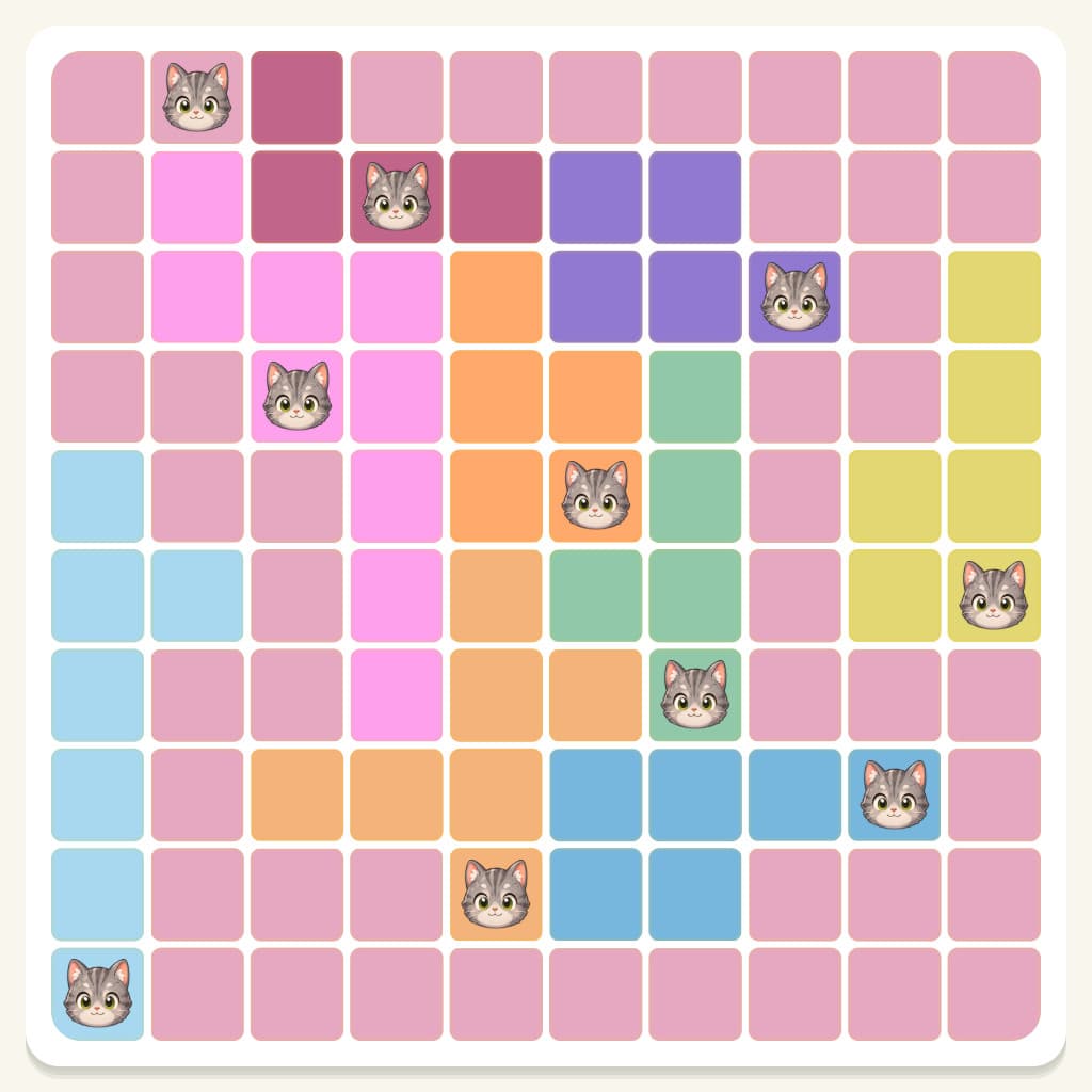 Meowdoku Level 700 Answer, Cheat & Solution