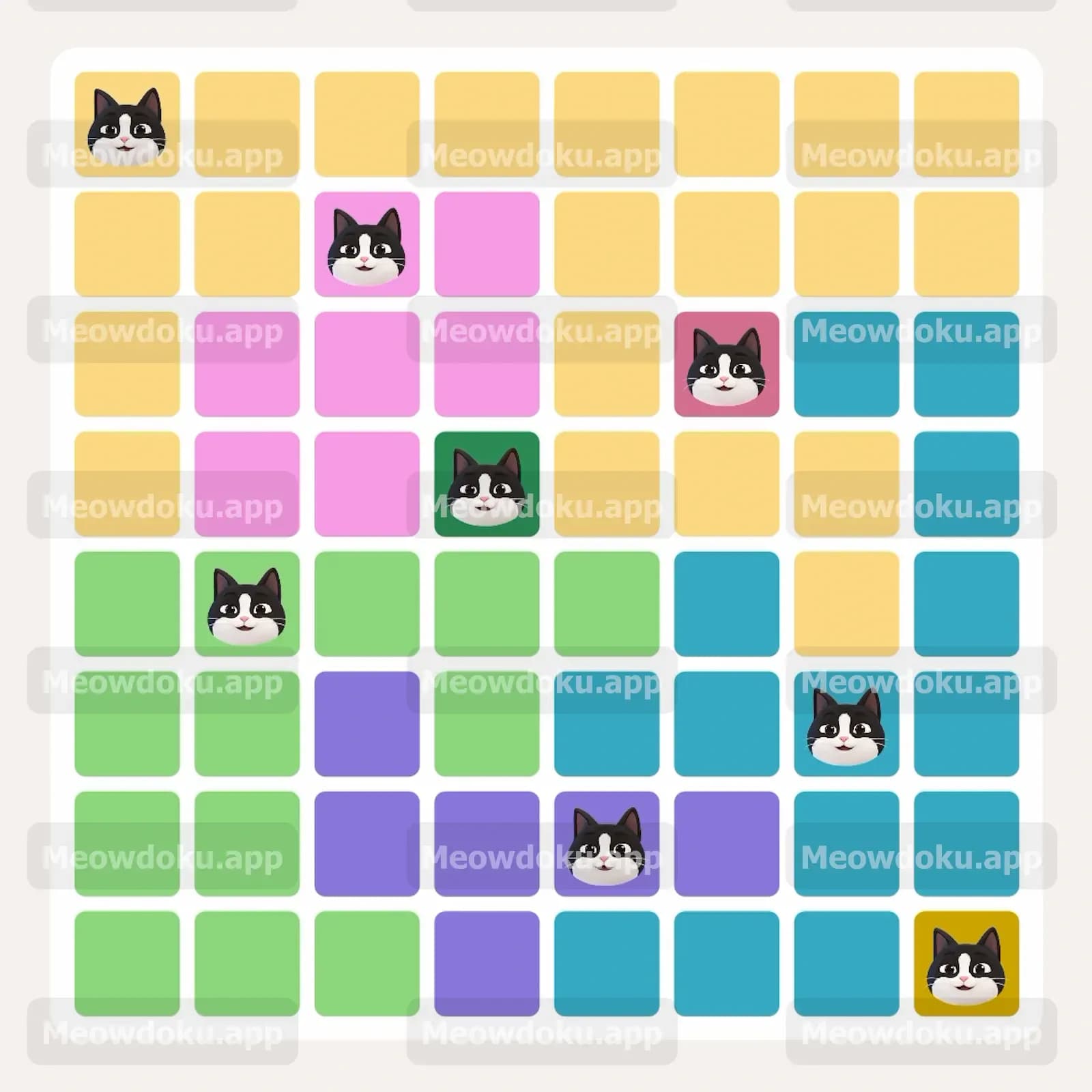 Meowdoku Level 221 Screenshot
