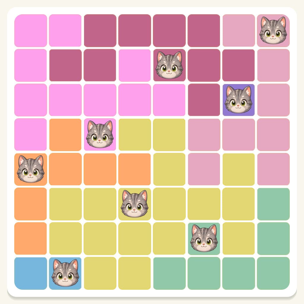 Meowdoku Level 372 Answer, Cheat & Solution