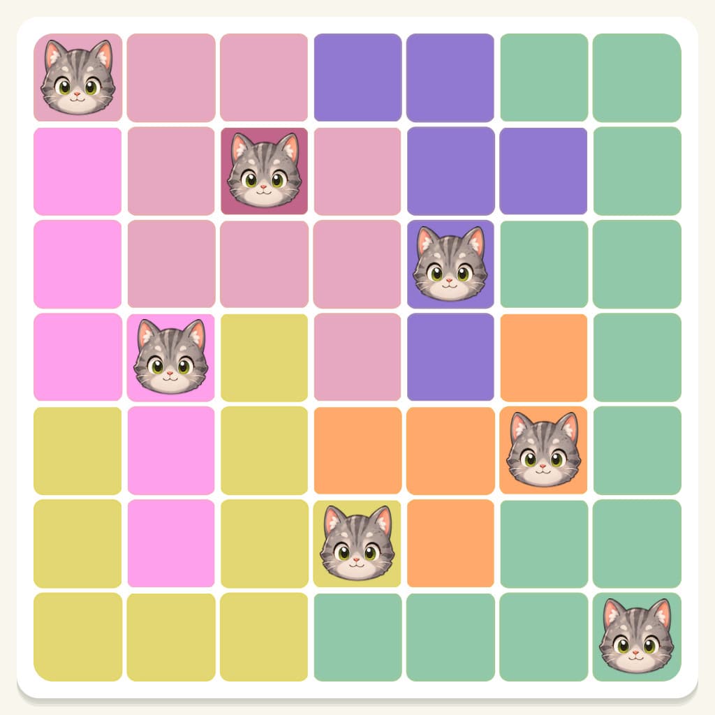 Meowdoku Level 346 Answer, Cheat & Solution