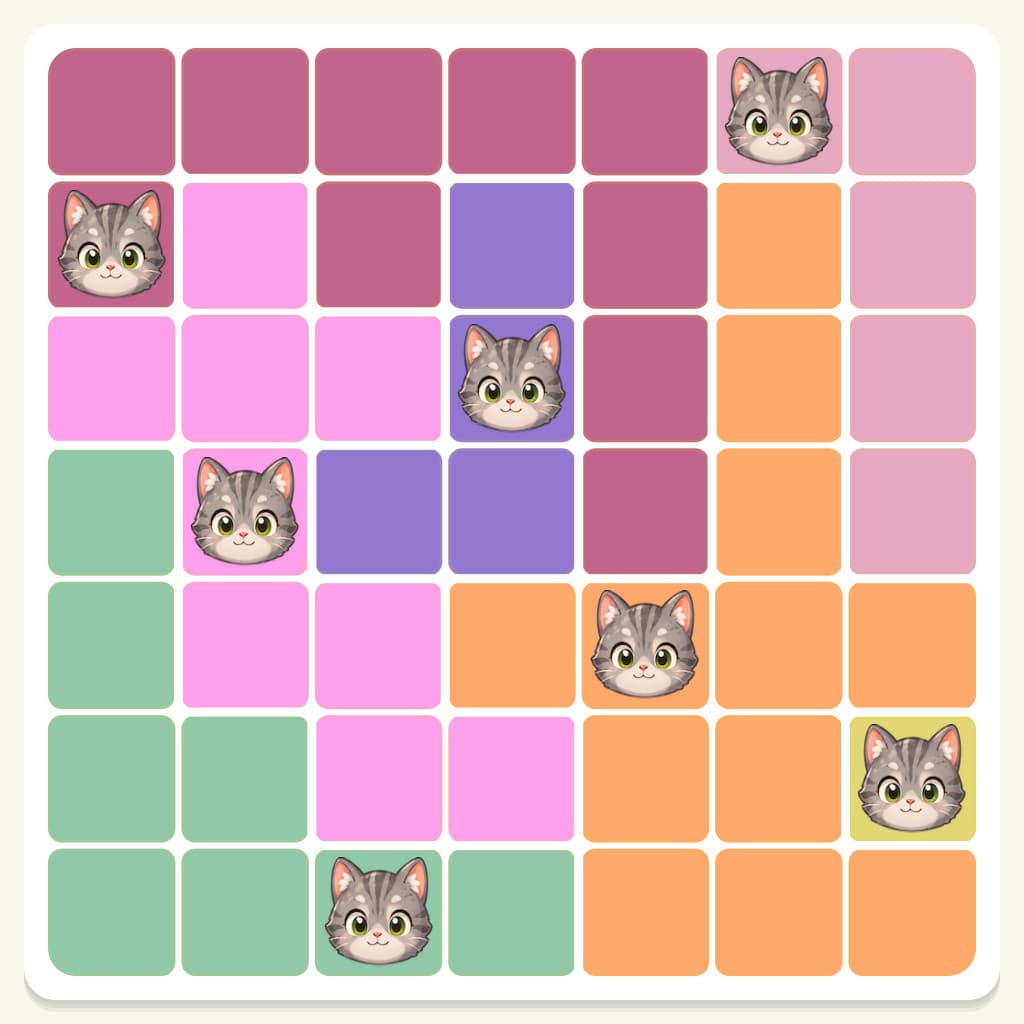 Meowdoku Level 126 Screenshot