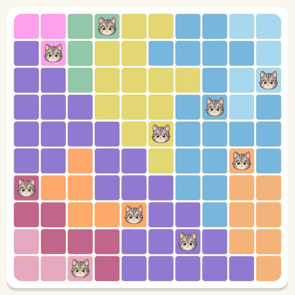 Meowdoku Level 145 Screenshot