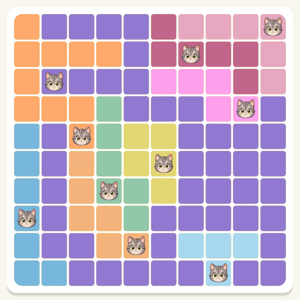 Meowdoku Level 520 Answer, Cheat & Solution
