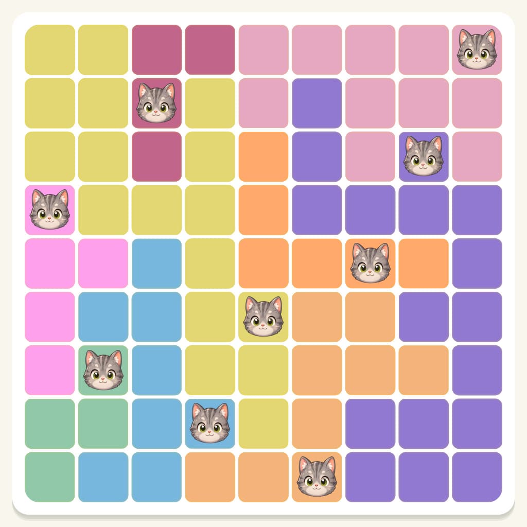 Meowdoku Level 228 Screenshot