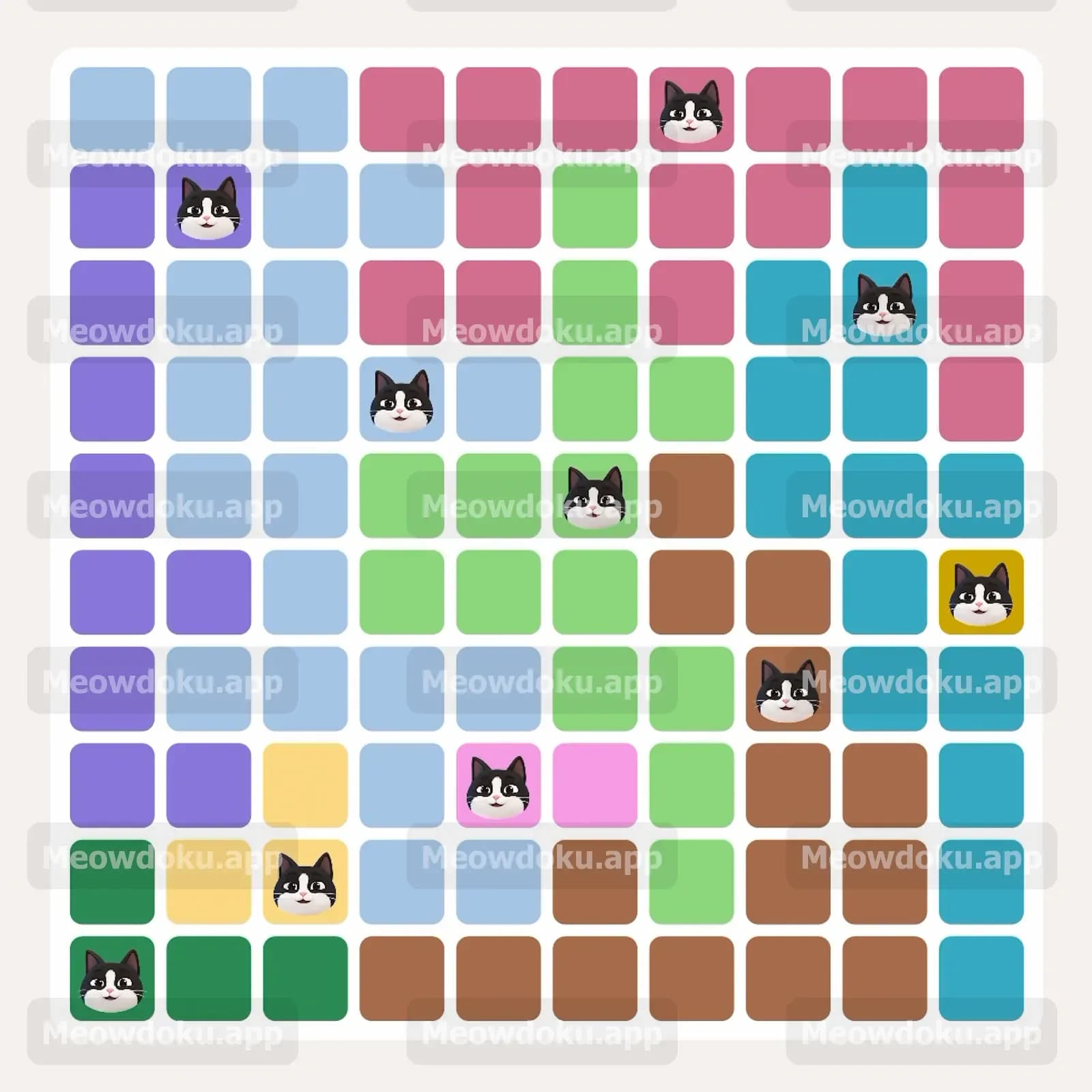 Meowdoku Level 248 Screenshot