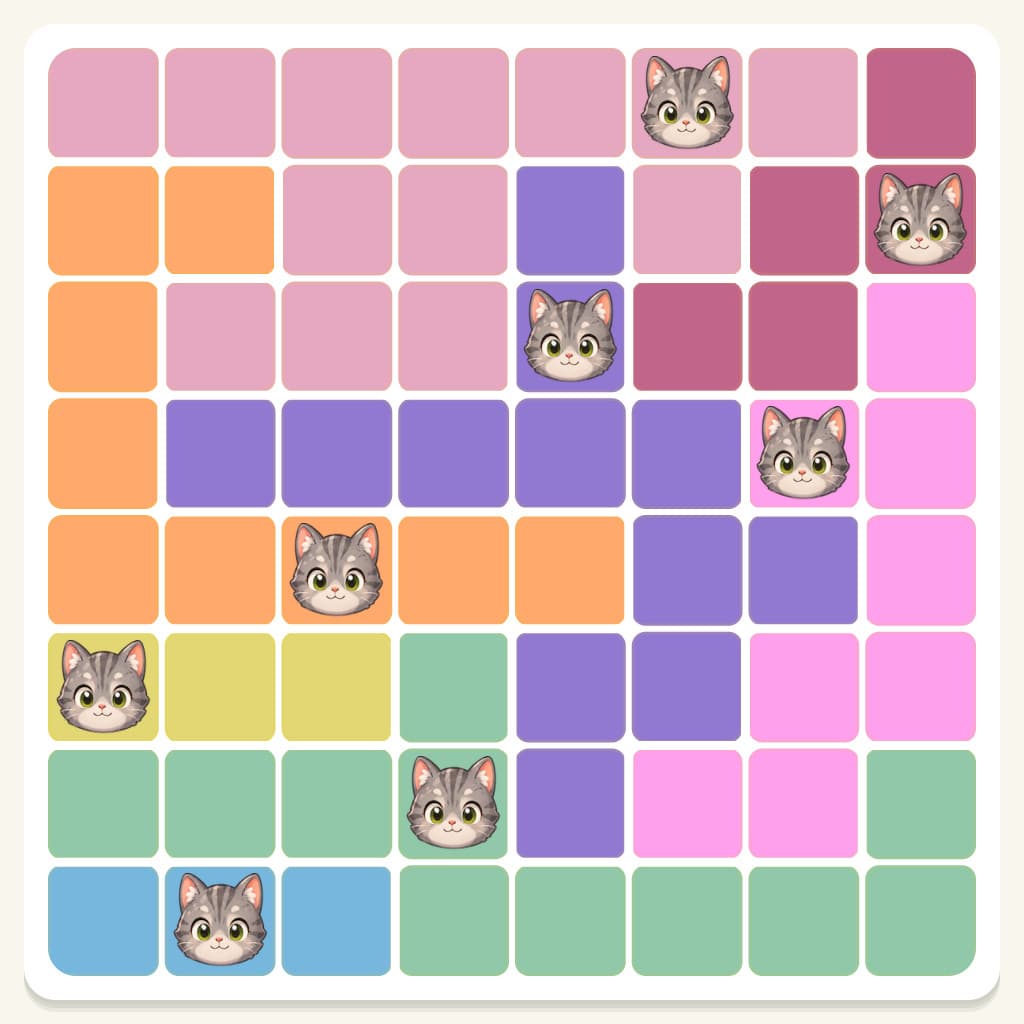 Meowdoku Level 569 Answer, Cheat & Solution