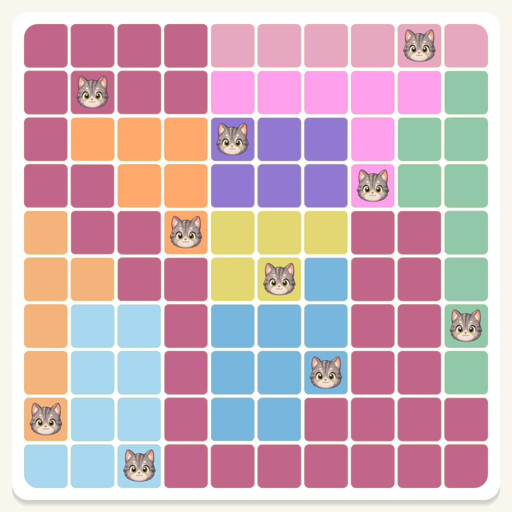 Meowdoku Level 165 Screenshot