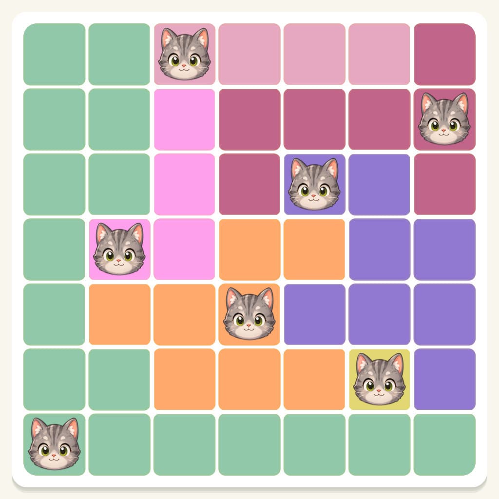 Meowdoku Level 356 Screenshot