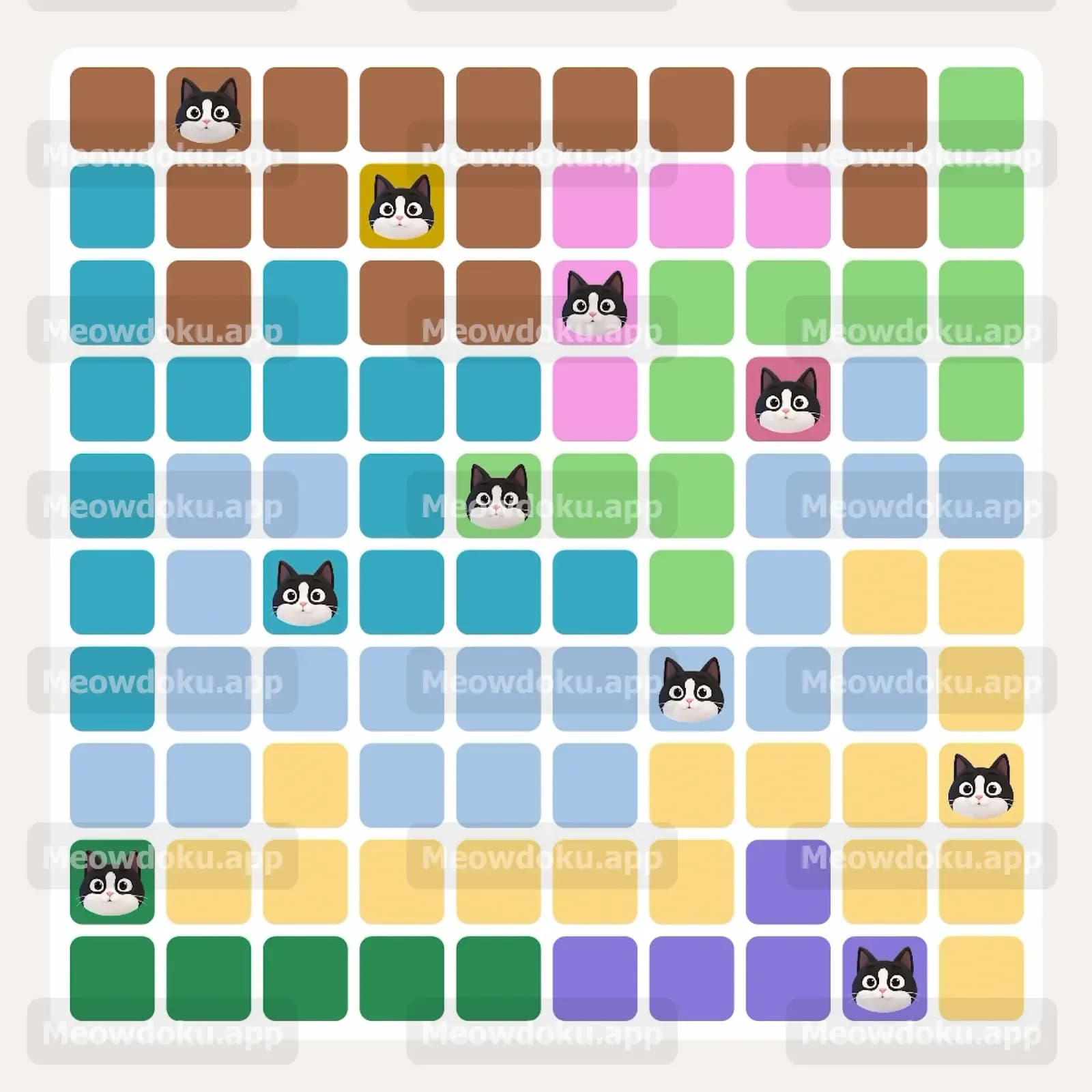 Meowdoku Level 245 Screenshot