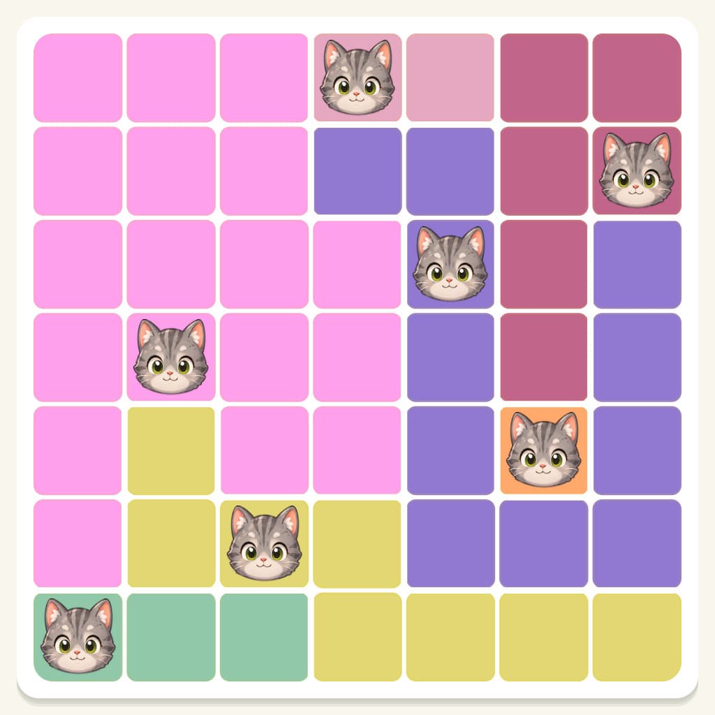 Meowdoku Level 87 Answer, Cheat & Solution