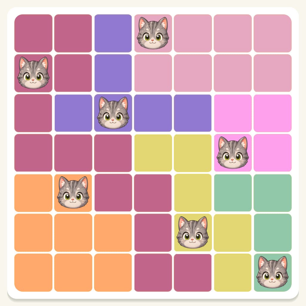 Meowdoku Level 871 Answer, Cheat & Solution