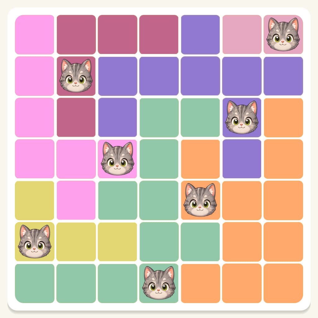 Meowdoku Level 521 Screenshot