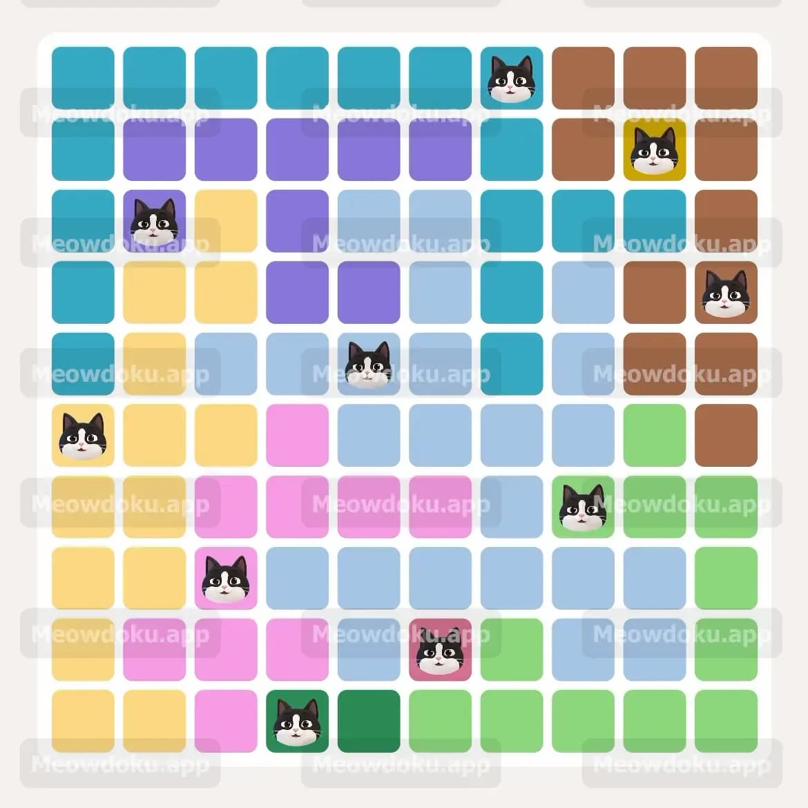 Meowdoku Level 199 Screenshot
