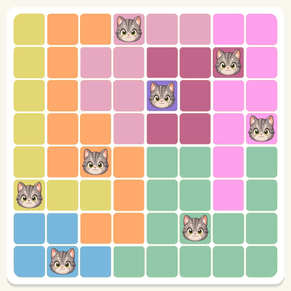 Meowdoku Level 337 Answer, Cheat & Solution
