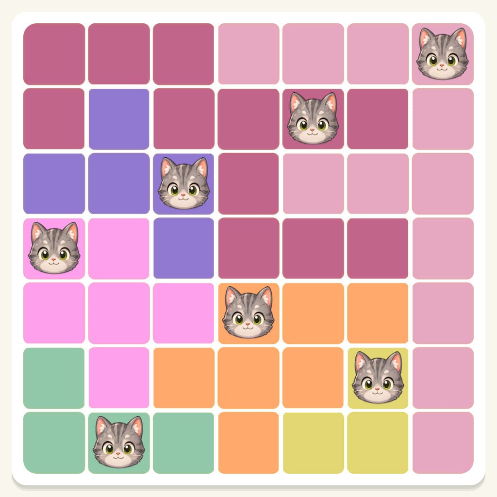Meowdoku Level 746 Screenshot