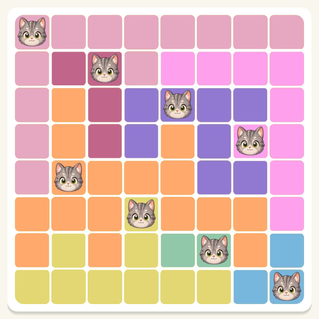 Meowdoku Level 502 Screenshot