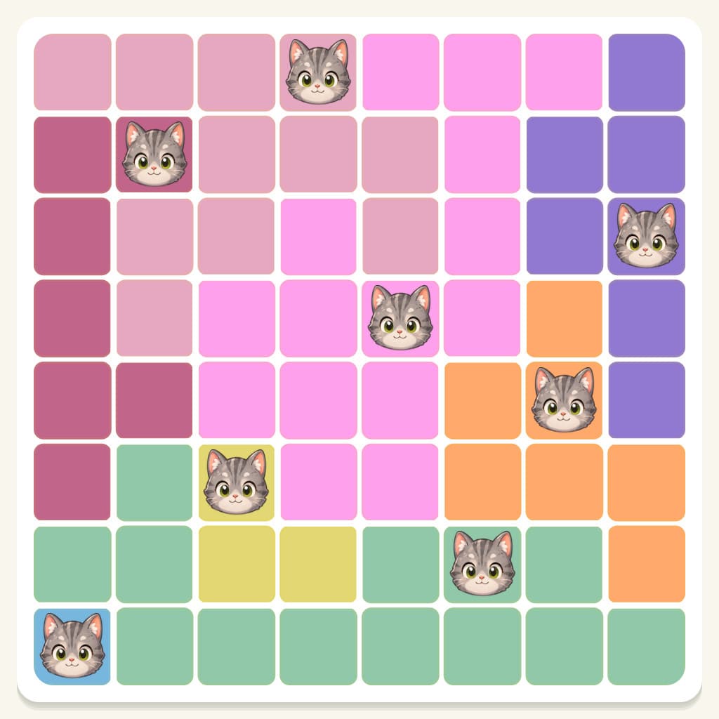 Meowdoku Level 417 Screenshot