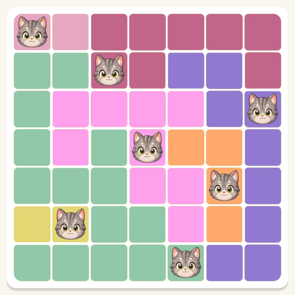 Meowdoku Level 786 Answer, Cheat & Solution