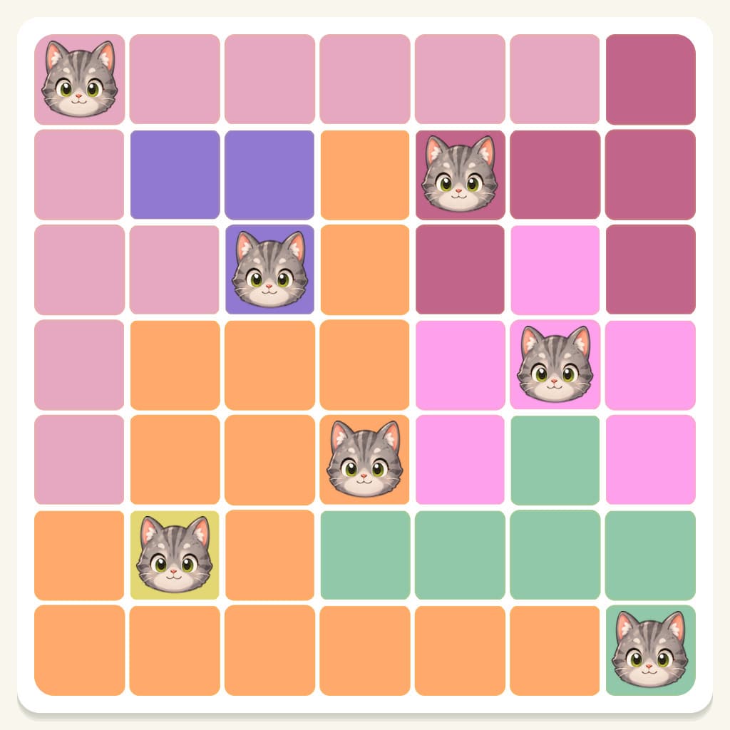 Meowdoku Level 156 Answer, Cheat & Solution
