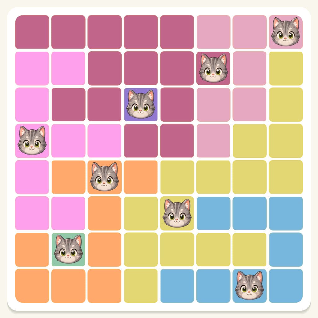 Meowdoku Level 45 Screenshot