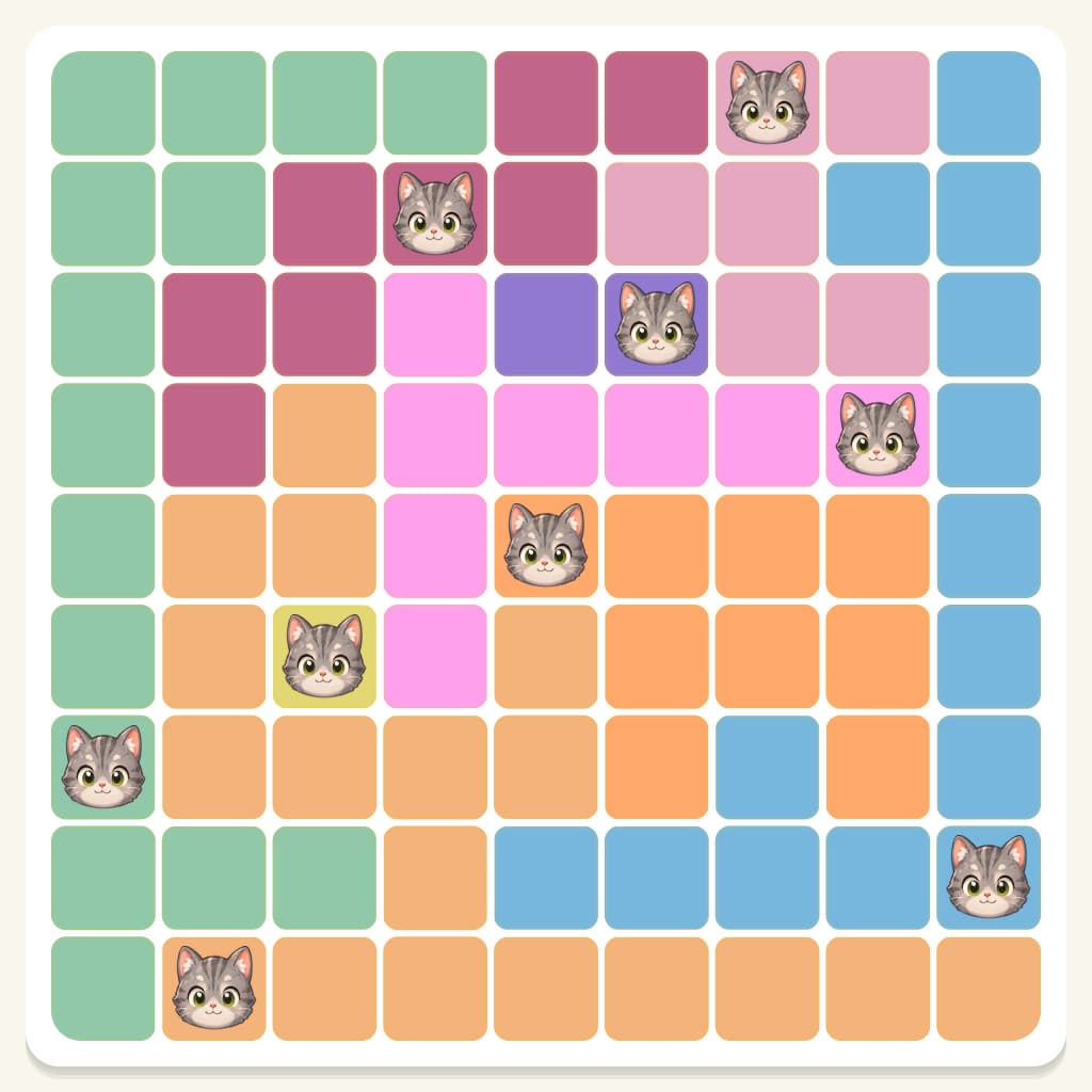 Meowdoku Level 324 Answer, Cheat & Solution