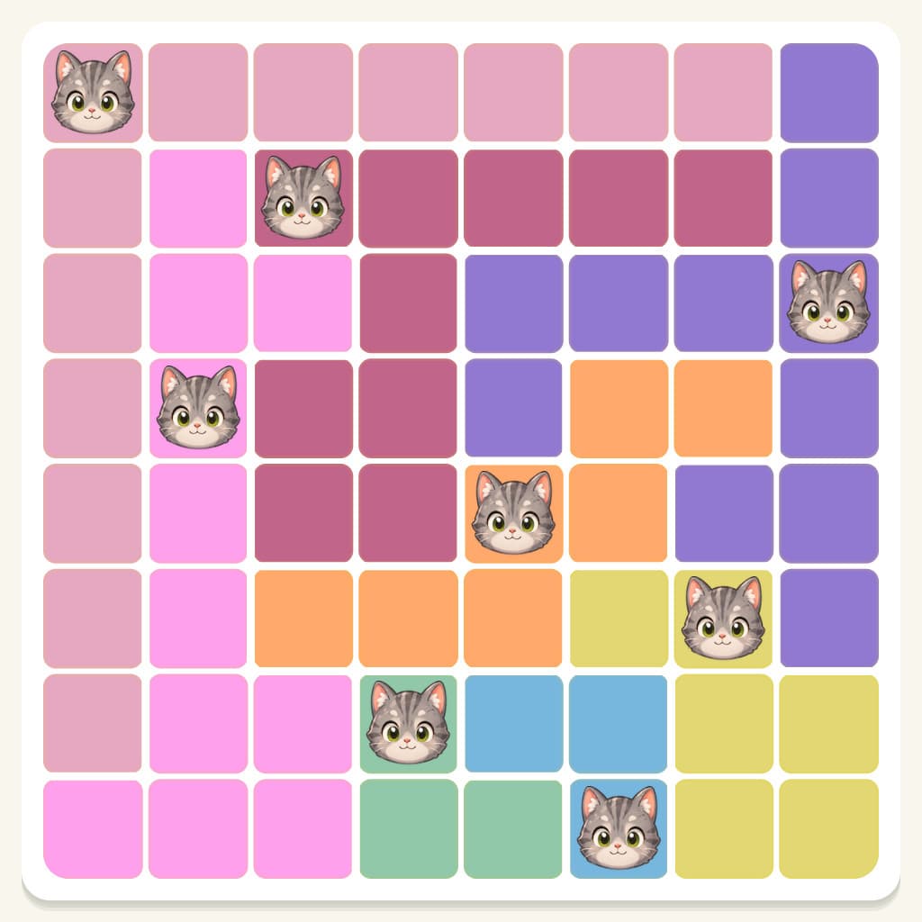 Meowdoku Level 947 Screenshot