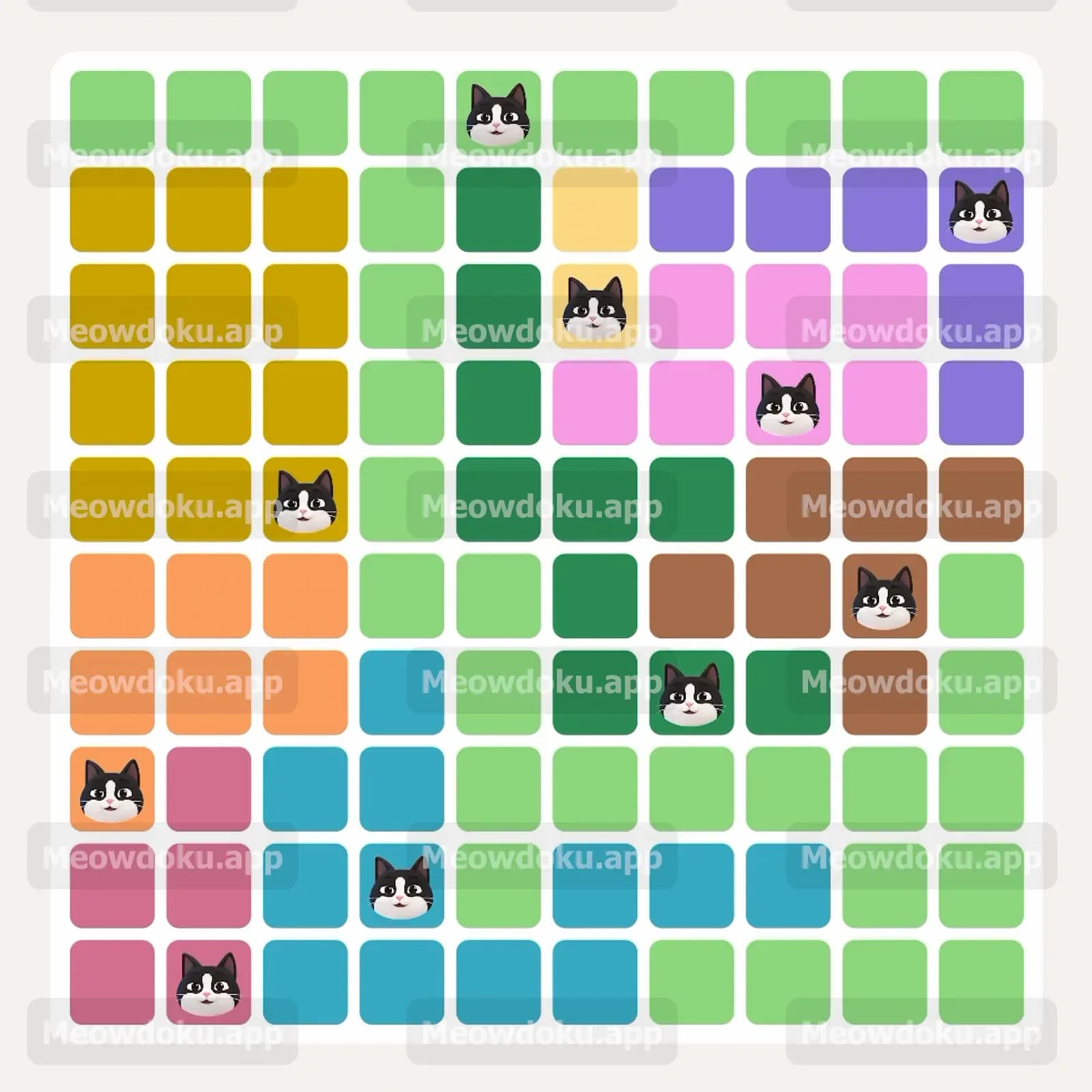 Meowdoku Level 273 Screenshot