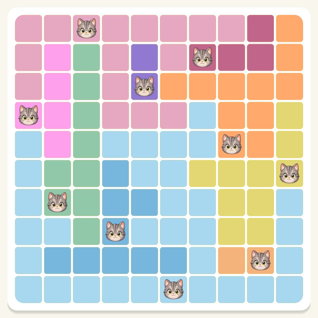 Meowdoku Level 170 Screenshot