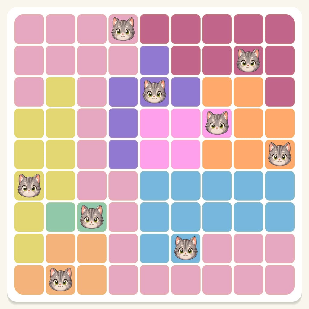 Meowdoku Level 974 Screenshot