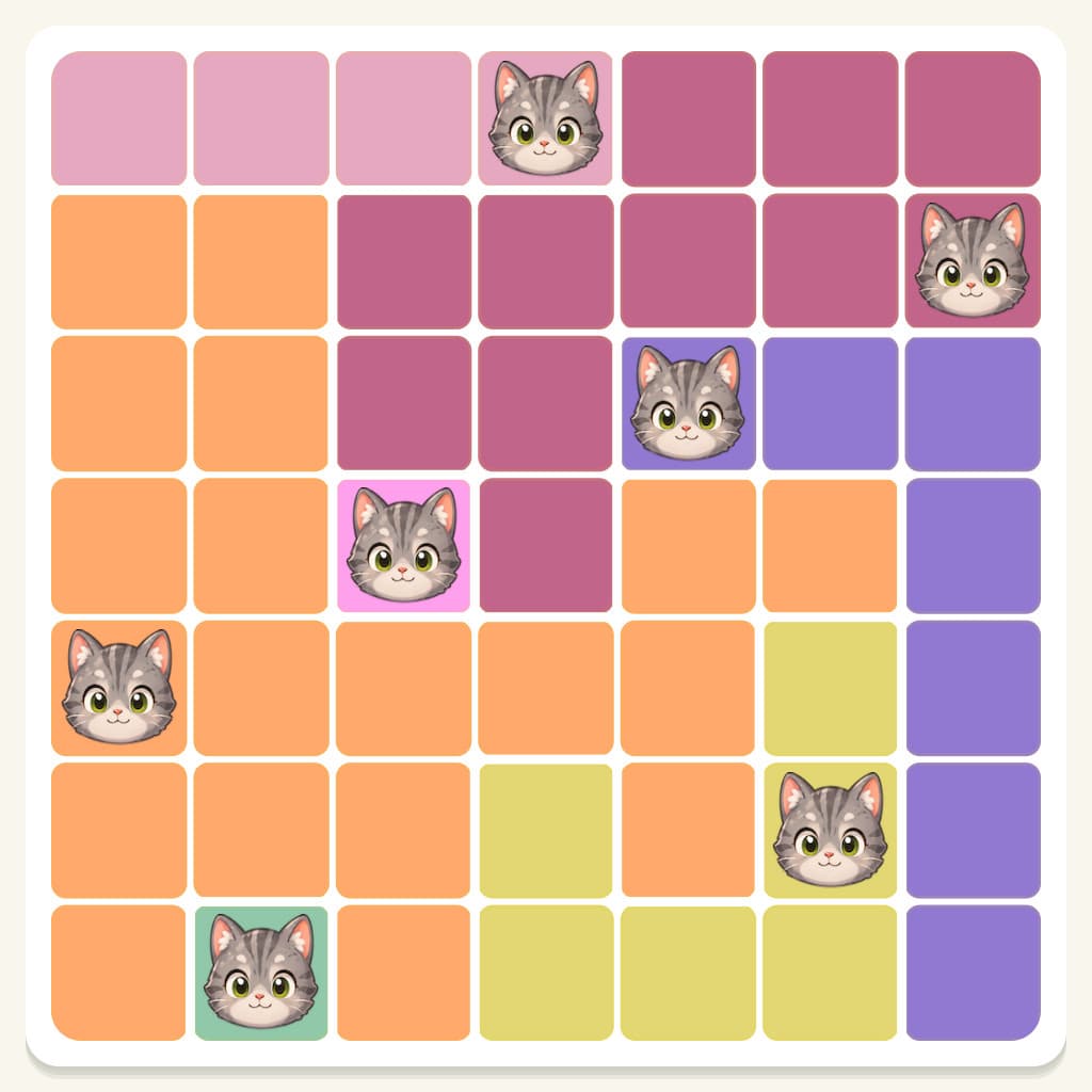 Meowdoku Level 103 Screenshot