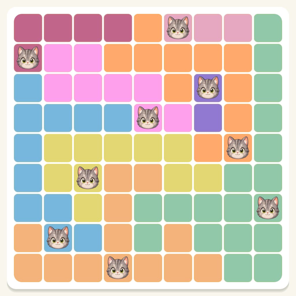 Meowdoku Level 784 Screenshot