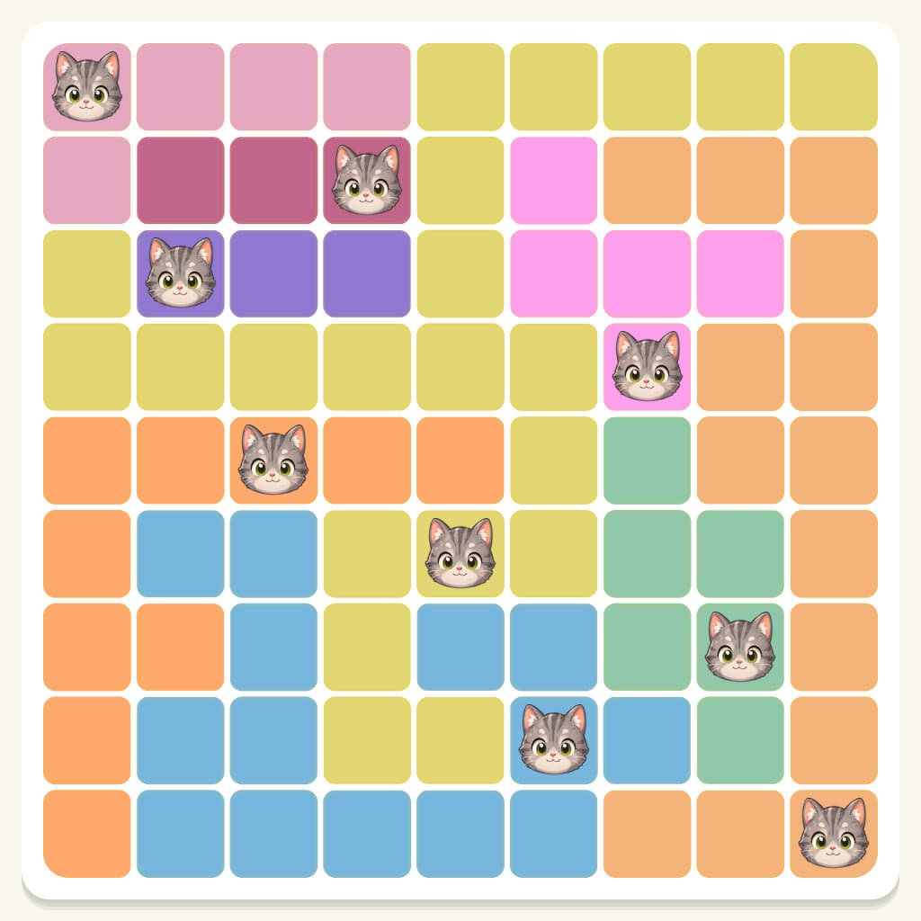 Meowdoku Level 184 Screenshot