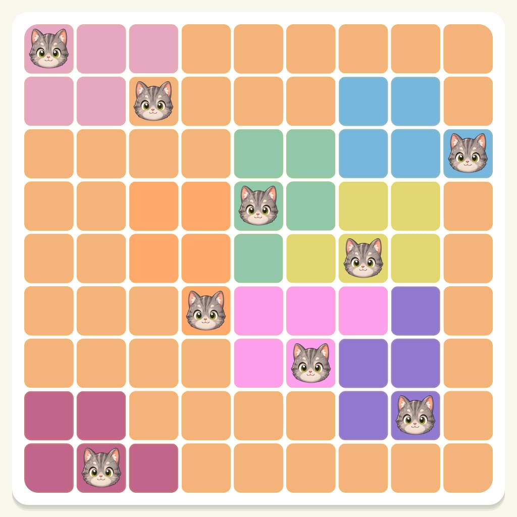Meowdoku Level 148 Screenshot