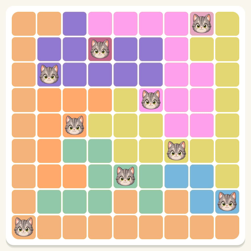 Meowdoku Level 218 Screenshot
