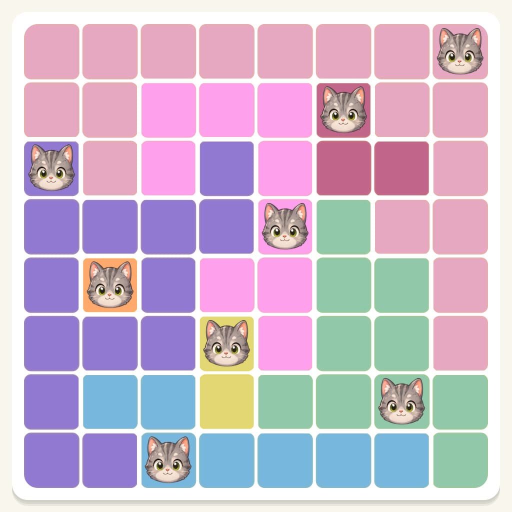 Meowdoku Level 397 Screenshot