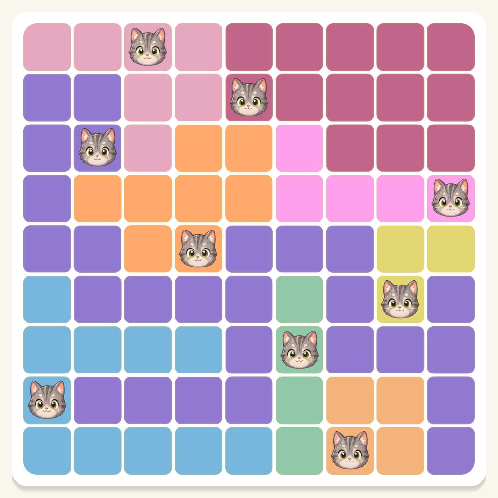 Meowdoku Level 858 Screenshot