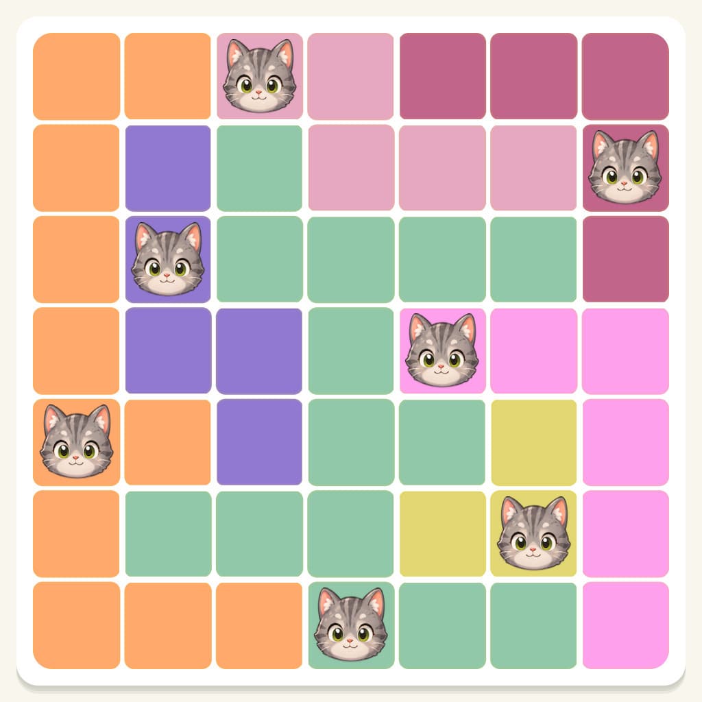 Meowdoku Level 761 Screenshot