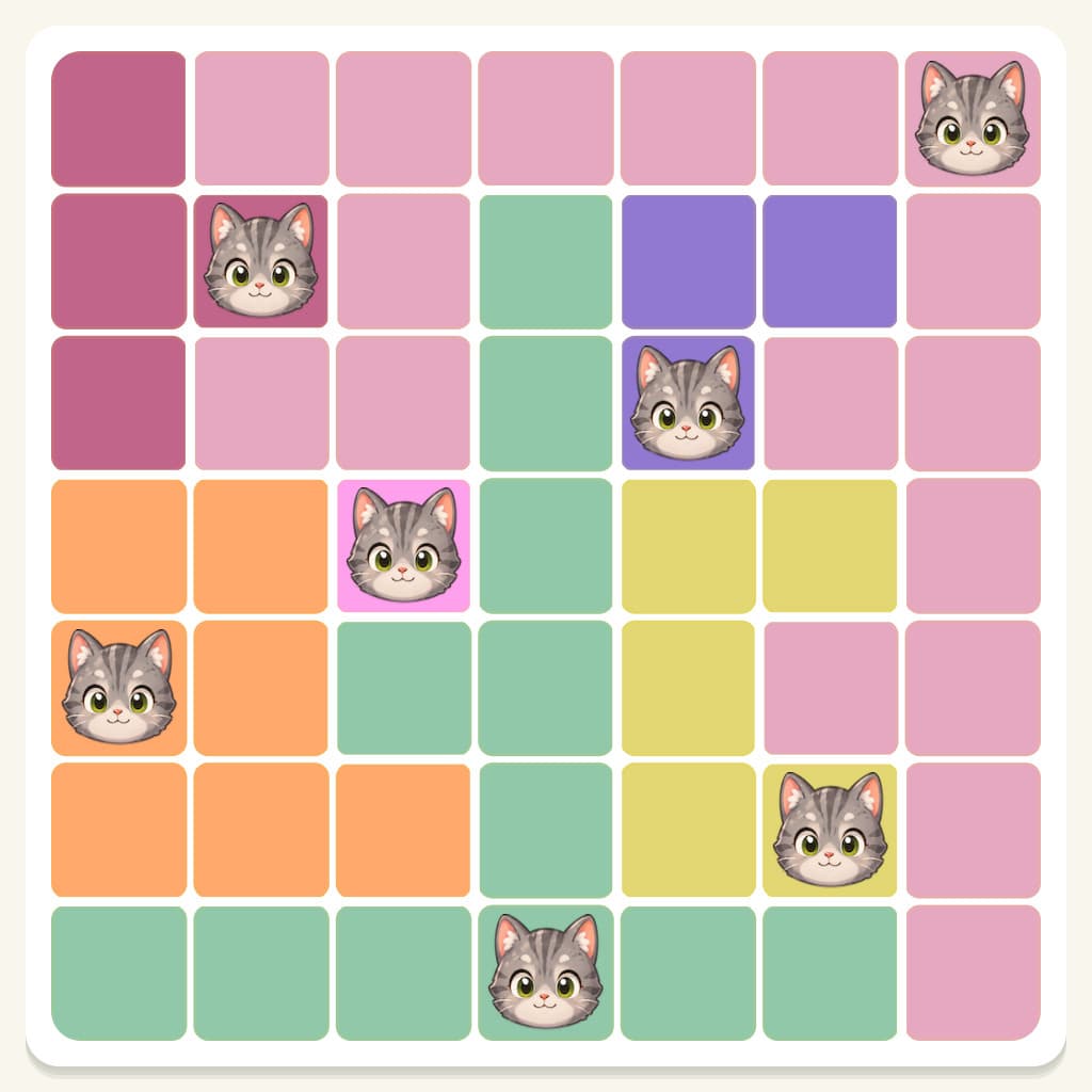 Meowdoku Level 351 Screenshot