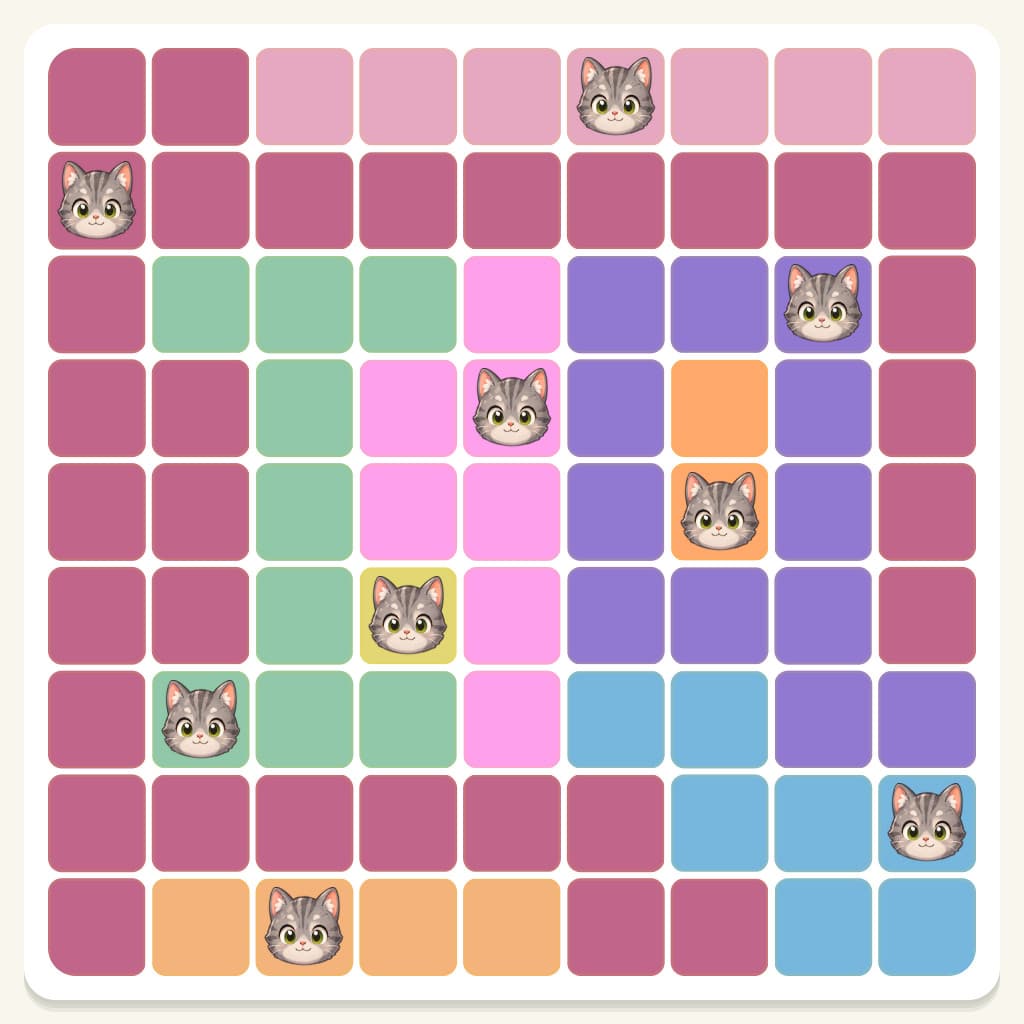 Meowdoku Level 80 Screenshot
